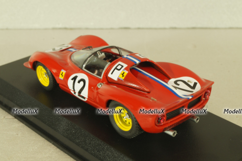 Ferrari Dino 206/S #12 Nurburgring 1996, Rodriguez/Ginther, red, ART031, ART Model 1:43