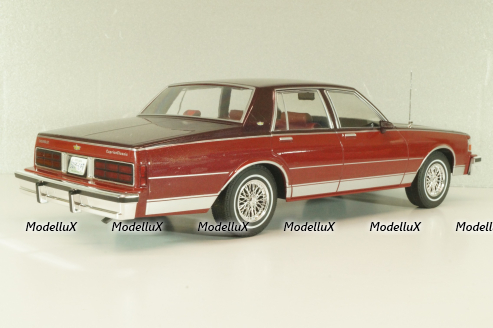 Chevrolet Caprice, red/brown, MCG18361, MCG 1:18