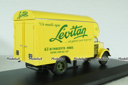 Opel Blitz Truck Fourgon Demenageur Levitan 1952, Altaya 1:43