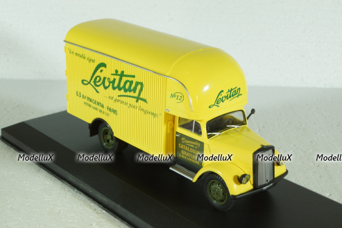 Opel Blitz Truck Fourgon Demenageur Levitan 1952, Altaya 1:43