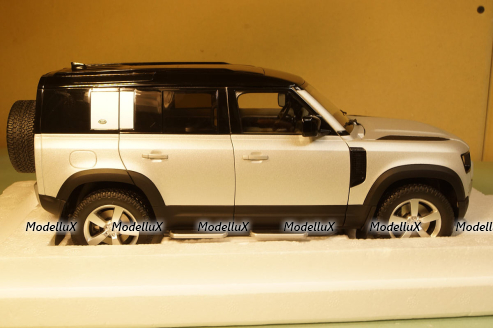 Land  Rover Defender 110, 2020, Satin Indus Silver, ALM810806, Almost Real 1:18