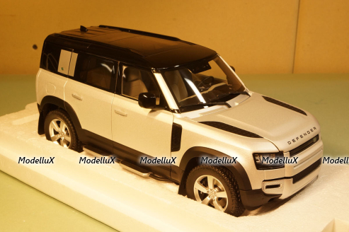 Land  Rover Defender 110, 2020, Satin Indus Silver, ALM810806, Almost Real 1:18