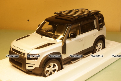 Land  Rover Defender 110, 2020, Satin Indus Silver, ALM810806, Almost Real 1:18