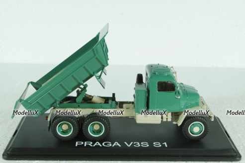 Praga V3S S1 Green Dumper, PCL47139, Premium Classixxs 1:43