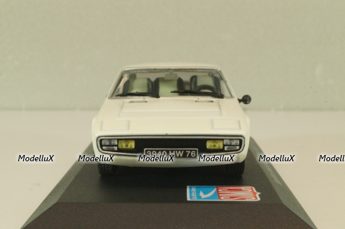 Matra Simca Bagheera 1975, white,  Les Belles Annees Simca #41, Altaya 1:43