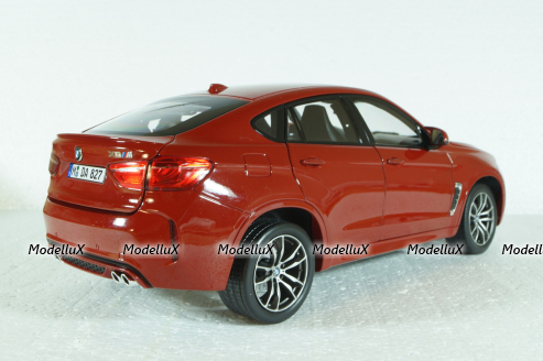 BMW X6 (F16) Metallic Red, 183242, Norev 1:18 Уценка!
