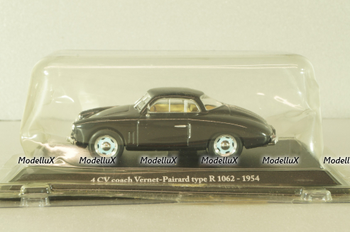 Renault 4CV coach Vernet-Pairard type R 1954, black, Eligor 1:43