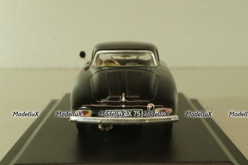 Renault 4CV coach Vernet-Pairard type R 1954, black, Eligor 1:43