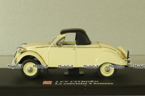 Citroën 2CV Cabriolet 4 season, Altaya 1:43