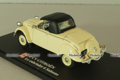 Citroën 2CV Cabriolet 4 season, Altaya 1:43