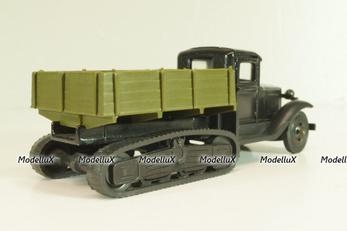 Газ-60, черный/зеленый, з-д Арсенал, г.Ленинград 1:43