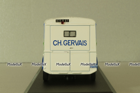 Citroen Type H van Ch.Gervais, whate, Altaya Utilitares Citroen #1 1:43