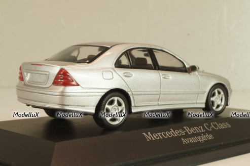 Mercedes-Benz C 350 Avantgarde (W203), 2000 C-Klasse, silver, B66960307, Schuco 1:43