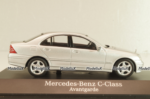 Mercedes-Benz C 350 Avantgarde (W203), 2000 C-Klasse, silver, B66960307, Schuco 1:43