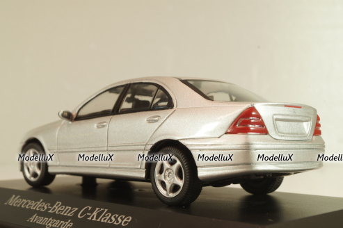 Mercedes-Benz C 350 Avantgarde (W203), 2000 C-Klasse, silver, B66960307, Schuco 1:43