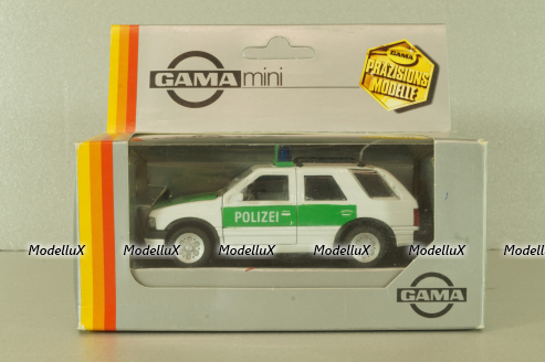 Opel Frontera (Frontera A) Polizei 1991, white/green, 51142, Gama 1:43