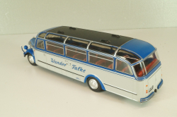 Borgward BO 4000 bus 1952, blue/white, Autobus Dal Mondo #60 (с журналом), Hachette 1:43 Уценка!