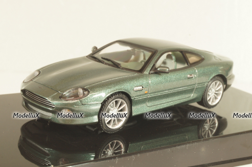 Aston Martin DB7 V12 Vantage 1999, green, 50204, Autoart 1:43