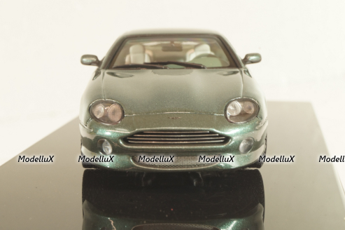 Aston Martin DB7 V12 Vantage 1999, green, 50204, Autoart 1:43