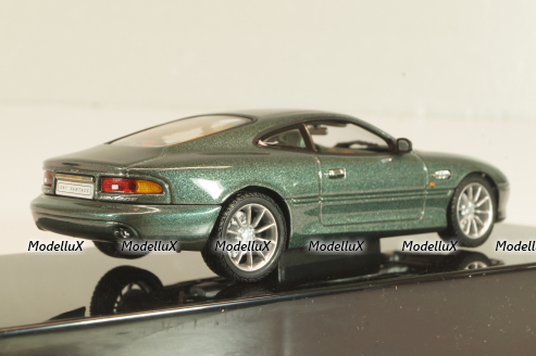 Aston Martin DB7 V12 Vantage 1999, green, 50204, Autoart 1:43