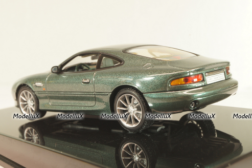 Aston Martin DB7 V12 Vantage 1999, green, 50204, Autoart 1:43