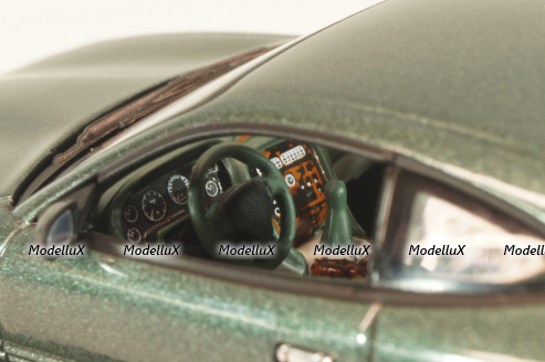Aston Martin DB7 V12 Vantage 1999, green, 50204, Autoart 1:43