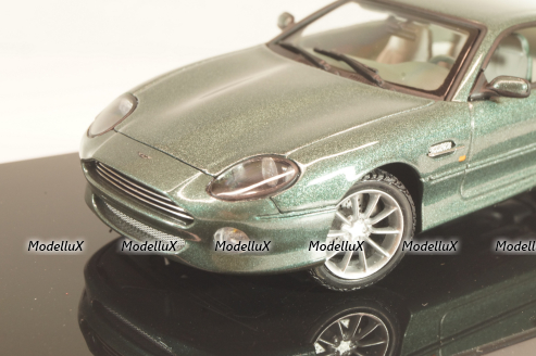 Aston Martin DB7 V12 Vantage 1999, green, 50204, Autoart 1:43