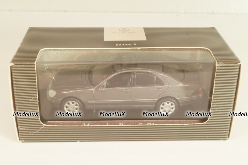 Mercedes-Benz S 500 (W220) 1998, grey, B66005752, Maisto 1:43 Уценка!