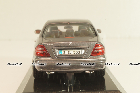 Mercedes-Benz S 500 (W220) 1998, grey, B66005752, Maisto 1:43 Уценка!