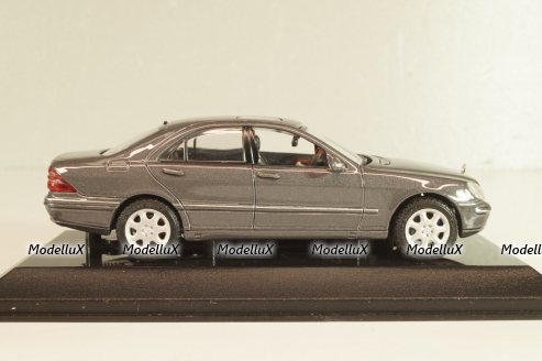 Mercedes-Benz S 500 (W220) 1998, grey, B66005752, Maisto 1:43 Уценка!