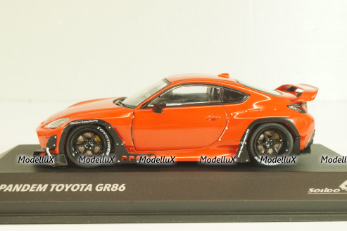 Toyota GR86 Pandem Rocket Bunny red metallic, 4315103, Solido 1:43