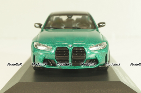 BMW M3 (G80) Competition Saloon 2023, green metallic, 4315301, Solido 1:43