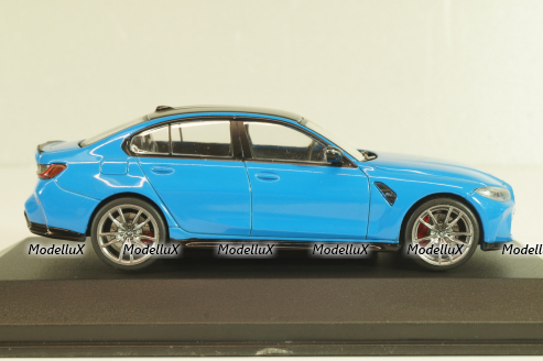 BMW M3 (G80) Competition Saloon 2023 blue, 4315302, Solido 1:43