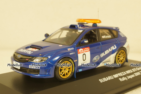 Subaru Impreza WRX STI Rallye Japan 2008 St.Nr.0, JC230, J-Collection 1:43