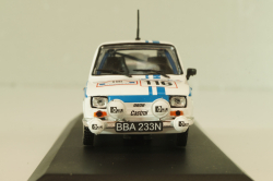 Fiat 126P #116 Rally Acropolis 1984 (Polski Fiat),  white, Kultowe Maluchy #2, Hachette 1:43