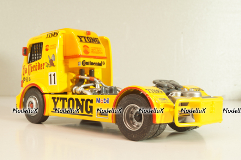 Mercedes Race Truck #11 Hasseröder J. Gene, 1999, yellow, E1WB, High Speed 1:43