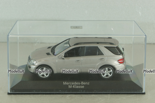 Mercedes-Benz ML 350  (W164) 2005, silver, Minichamps 1:43
