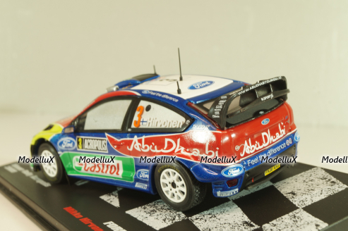 Ford Focus RS WRC #3 Winner Rally Acropolis 2009, Hirvonen/Lehtinen, CMC021, Altaya 1:43