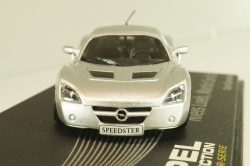 Opel Speedster, N.Loeb/M.Smith 2000, silver, OPCD131, Opel Collection Designer #131 1:43 с журналом, запечатанный!