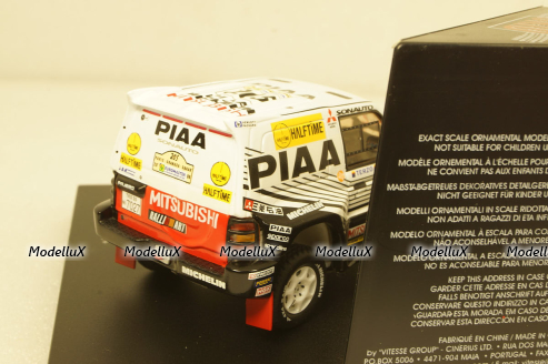 Mitsubishi Pajero Rally Paris-Dakar 1998 Saby/Serieys St.Nr.205, SKM99068, Skid 1:43