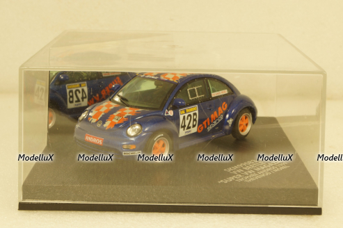 Volkswagen Beetle Trophee Andros #42B 1999, blue, Thevenod/Morel, SKM99083, Skid 1:43