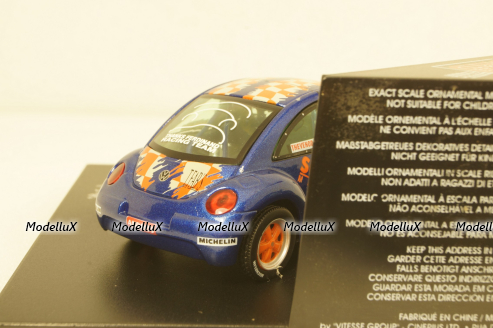 Volkswagen Beetle Trophee Andros #42B 1999, blue, Thevenod/Morel, SKM99083, Skid 1:43
