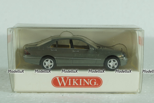  Mercedes S500 W220, Grey Wiking 1:87