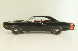 Dodge Coronet Super Bee 1969, black, AMM1347, AutoWorld 1:18
