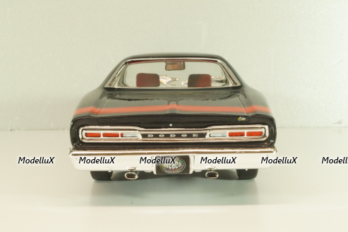 Dodge Coronet Super Bee 1969, black, AMM1347, AutoWorld 1:18