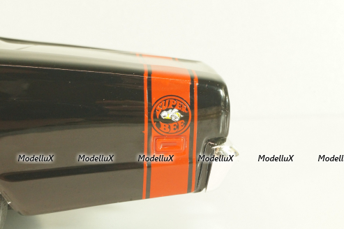 Dodge Coronet Super Bee 1969, black, AMM1347, AutoWorld 1:18