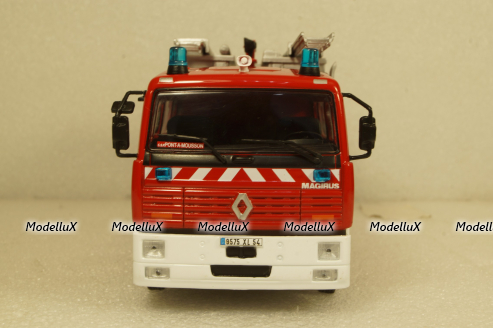 Renault G270 Double Cabine Tanker Truck FPTSR Sapeurs, Altaya 1:43