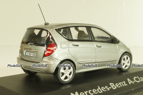 Mercedes-Benz A170 (W169) 2004, grey, Schuco 1:43
