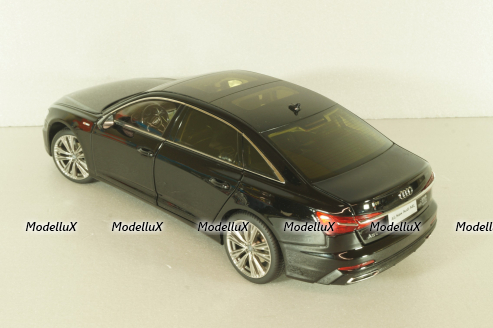 Audi A6L (C8) 2019, black, Paudi 1:18 