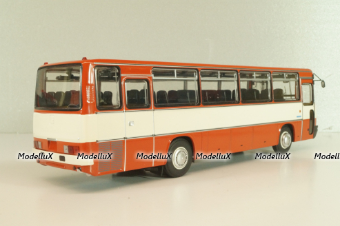 Икарус-256.54, красный/белый, 04017, Demprice 1:43